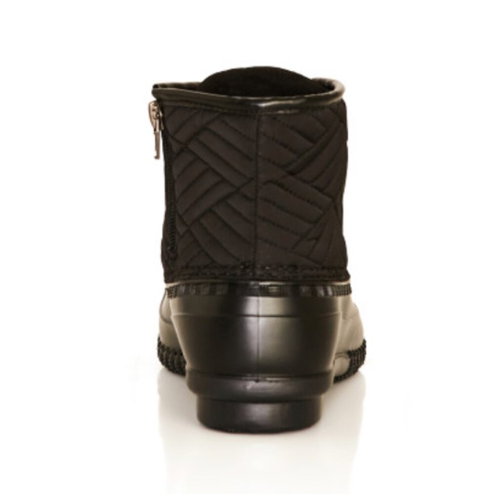 Size 9 WIDE - CLOUDWALKERS - Mona Quilted Weather Boot Black NEW - Picture 5 of 13